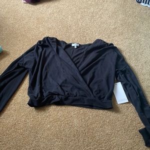 NWT Tobi Women’s long sleeve crop top